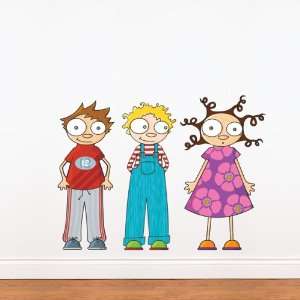  Eliot, Ludo and Lou Wall Decal Color print: Home & Kitchen
