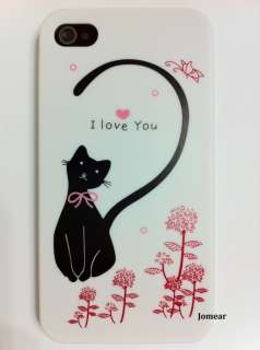 Apple Iphone 4 4G Cat Pattern 2 Hard Back Case Cover  
