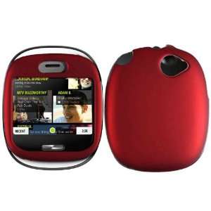  Red Hard Case Cover for Microsoft Sharp Kin 1: Cell Phones 