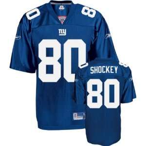 Men`s New York Giants #80 Jeremy Shockey Team Premier Jersey  