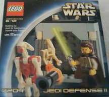 Lego Star Wars #7204 Jedi Defense II New MISB  