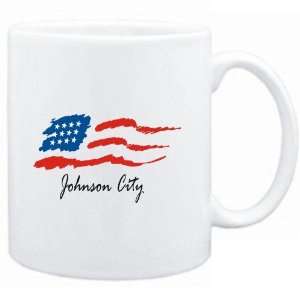  Mug White  Johnson City   US Flag  Usa Cities: Sports 