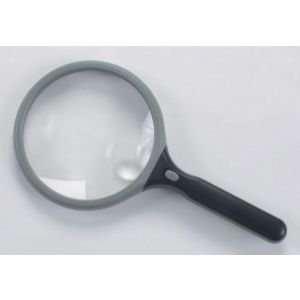  Ultraoptix® Lighted 5in Magnifier 2.5X with 6X Insert 
