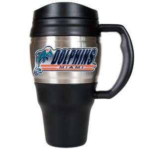  Miami Dolphins Stainless Steel Travel Mug Sports 
