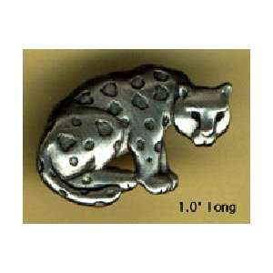  Leopard Tack Pewter Pin by JJ Jonette: Everything Else