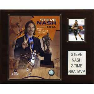 NBA Steve Nash 2 Time NBA MVP Phoenix Suns Player Plaque:  