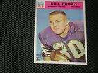 1966 Philadelphia 107 Bill Brown Vikings PSA 7 pop 8  