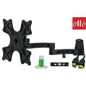 Tilt TV Wall Mount, * FREE HDMI CABLE + FREE 6 TORPEDO LEVEL + FREE 