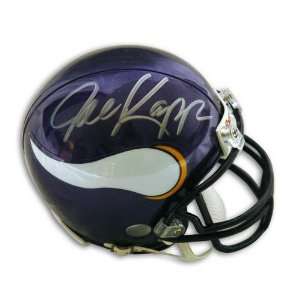  Autographed Joe Kapp Minnesota Vikings Mini Helmet: Sports 