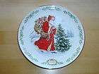 1992 lenox kris kringle international santa claus plate collection 