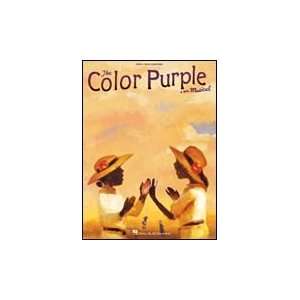Hal Leonard The Color Purple   A New Musical arranged for piano, vocal 