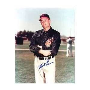  MLB Indians Bob Lemon # 21. Autographed Plaque Sports 