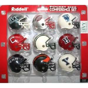  Ivy League Set Of Pocket Pro Mini Helmets: Sports 