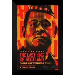  The Last King of Scotland 27x40 FRAMED Movie Poster   A 