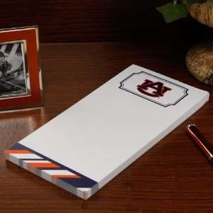  NCAA Auburn Tigers Striped Notepad