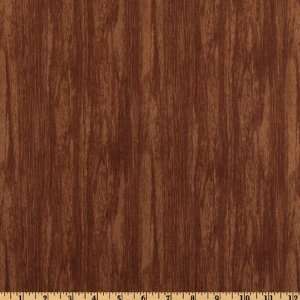  44 Wide Knock On Wood Walnut Brown Fabric By The Yard 