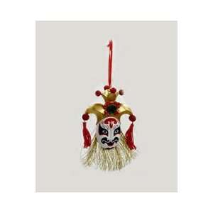  Asian Fusion Japanese Mens Kabuki Mask Christmas Ornament 