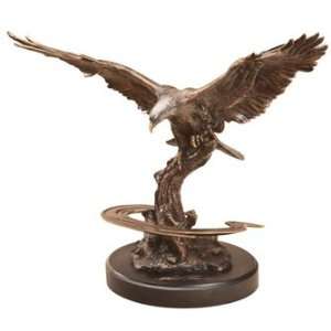  Strength & Beauty, Eagle Sculpture, Marc Pierce Signature 