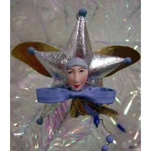   Krinkles Angel Face in Star with Wings Christmas Ornament #85478 Home
