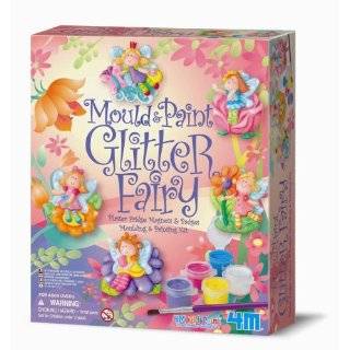  Childrens Craft Kits   Mould and Paint Glitter Ballerina Toys & Games