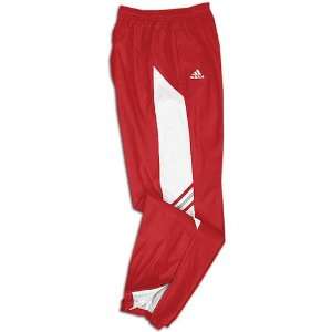 adidas Mens Performance Basic Warm up Pant ( sz. XL, Red/White/White 
