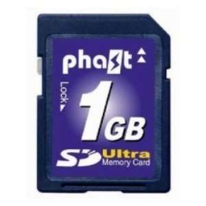  Phast 1GB SD Memory Card   Lifetime Warranty