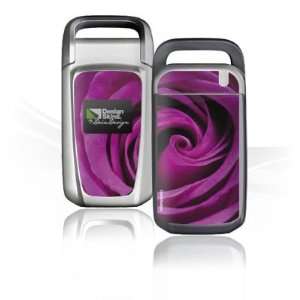   Design Skins for Siemens CF62   Purple Rose Design Folie Electronics