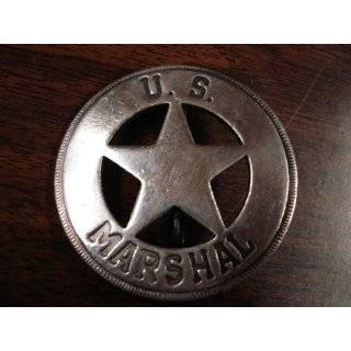  Deputy US Marshal Old West Police Badge 