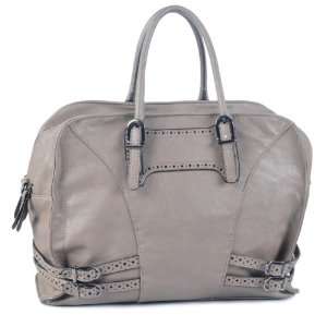   LSQ00202GR Gray Deyce Ollie Distinctive PU Women Satchel Bag Beauty