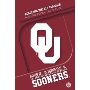  Oklahoma Sooners 5x8 Academic Weekly Assignment Planner 