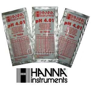  Hanna Instruments pH 4.01 Calibration Solution   3 Pack 