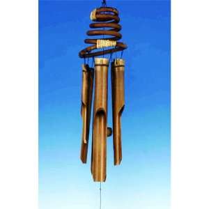  Spiral Spring Bamboo Wind Chime, 17