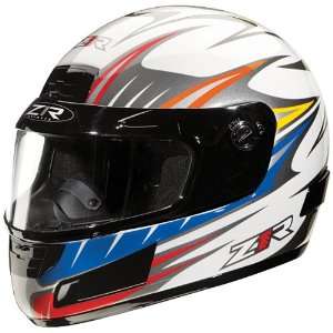 Z1R Strike Blitz Youth Winter Sport Racing Snowmobile Helmet   White 