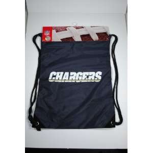   San Diego Chargers NFL Team Cinch Drawstring Backpack: Everything Else