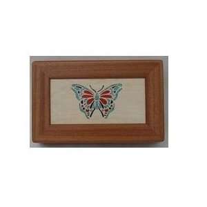  Turquoise Butterfly Jewelry Box for Mom: Kitchen & Dining