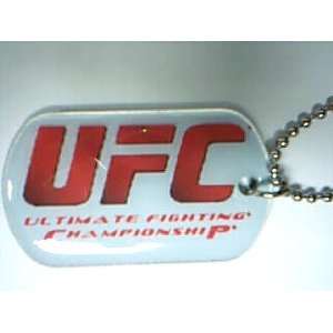   Custom UFC 2 Sided Dog Tag w/ Chain Ultimate Fighting: Everything Else