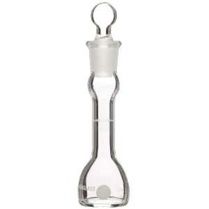  Chemglass CG 1600 01 Glass Class A Volumetric Flask, with 