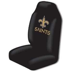  New Orleans Saints Black Team Logo Car Seat Cover: Sports 