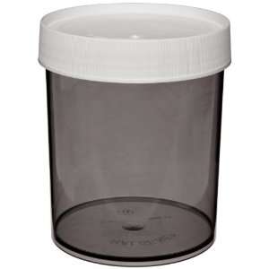Nalgene 2119 1000 Gray Polycarbonate 1000mL Straight Sided Jar  