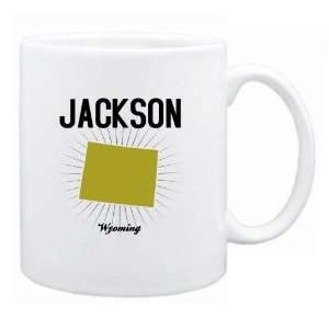   Jackson Usa State   Star Light  Wyoming Mug Usa City: Home & Kitchen