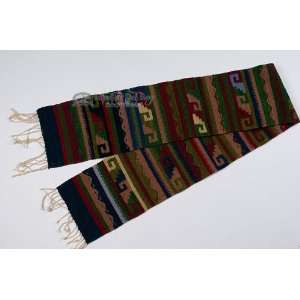  Southwest Zapotec Indian Table Runner 10x80 (t)