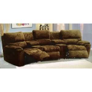  All new item 5 pc Theater seating group sectional sofa 