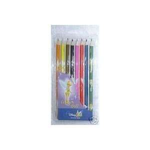  Disney Tinkerbell 8 Pack Color Pencils 2 Sets: Toys 