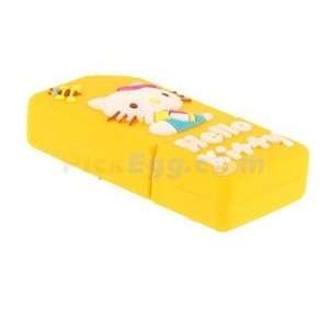  4GB Mini Lovely Kitty Flash Drive (Yellow): Electronics