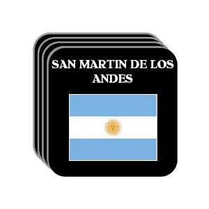 Argentina   SAN MARTIN DE LOS ANDES Set of 4 Mini Mousepad Coasters