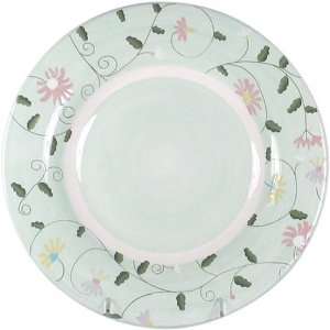 Royal Doulton Felicity Dinner Plate, Green Floral Center:  