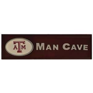  Texas A&M Aggies Man Cave Wooden Bar Sign: Sports 