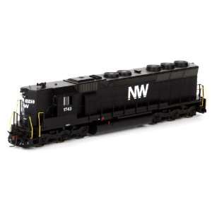  HO RTR SD45/High Nose, N&W #1743 Toys & Games