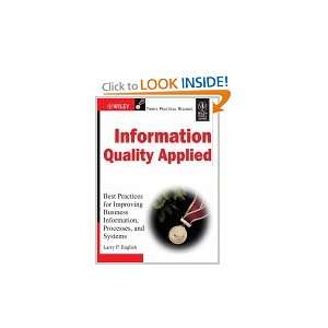 : Information Quality Applied: Best Practices for Improving Business 