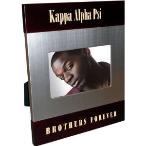  Kappa Alpha Psi Brush Silver Frame 